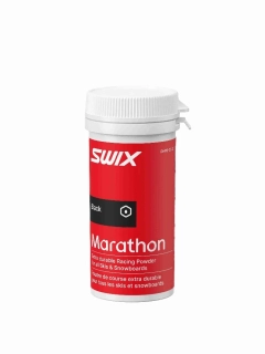 Vosk Swix DHPB-25 marathon prášek černý 25g