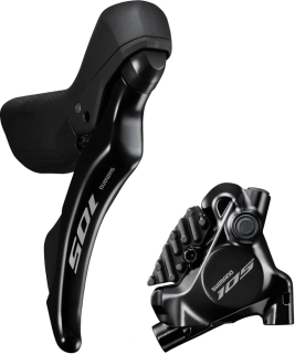 Řadící a brzdová páka a třmen Shimano ST-R7120 pravá