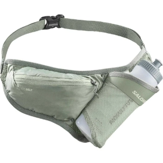 Ledvinka Salomon Active 3D s láhví světle zelená