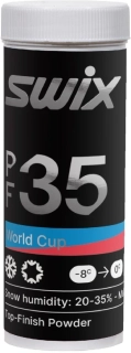 Skluzný vosk Swix PF35 WC prášek Fine MID 20g