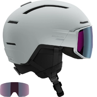 Lyžařská helma Salomon Driver Prime Sigma Plus Mips bílá