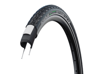 Plášť Schwalbe Delta Cruiser Plus 28-622 Green černá+reflexní pruh