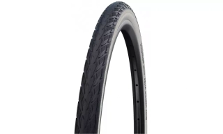 Plášť Schwalbe Delta Cruiser Plus 28-622, 28x1,1 Green bílý bok reflexní pruh