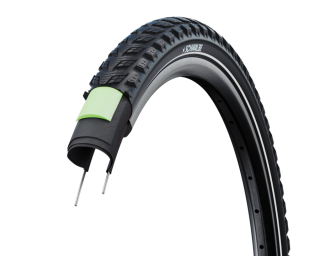 Plášť Schwalbe Marathon 365 37-622, 28x1,4 Addix 365 GreenGuard reflexní pruh neskládací