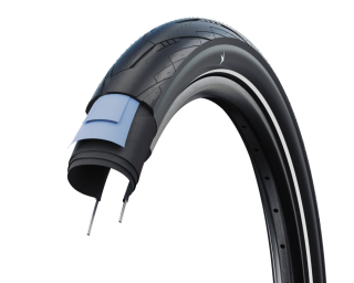 Plášť Schwalbe Motion Super Moto 29x2.4, 62-622 AddixGreen DoubleDefense RaceGuard reflexní pruh neskládací