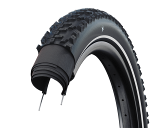 Plášť Schwalbe Smart Sam Cargo 24x2.35, 60-507 SuperDefense Addix E reflexní pruh