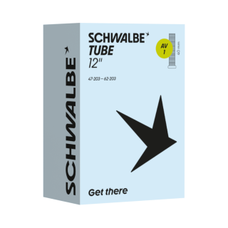 Duše Schwalbe 12 AV1 47/62-203 autoventilek 40mm