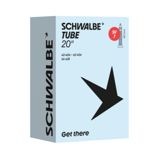 Duše Schwalbe 20 SV7 40/60-406/428 galuskový ventilek 40mm