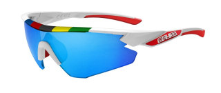 Brýle Salice 012 CDM White/RW blue/radium